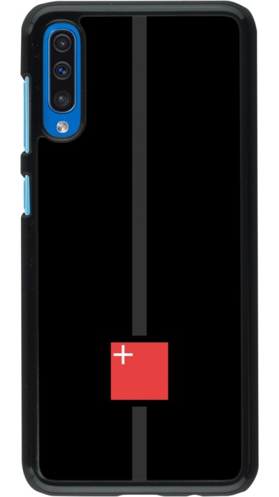 Samsung Galaxy A50 Case Hülle - Kanton SZ schwarz