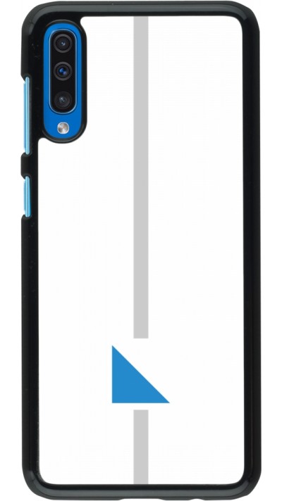 Samsung Galaxy A50 Case Hülle - Kanton ZH weiss