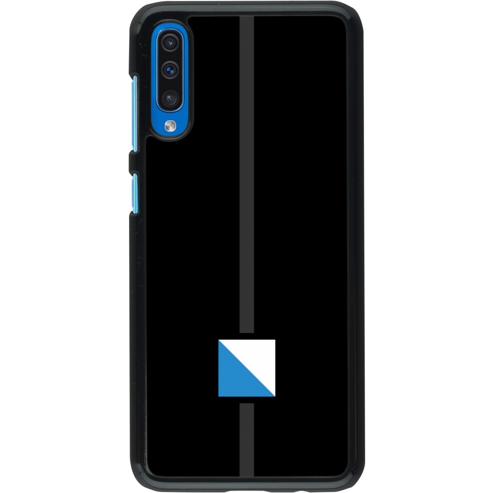 Samsung Galaxy A50 Case Hülle - Kanton ZH schwarz