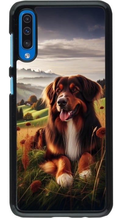 Samsung Galaxy A50 Case Hülle - Hund Land Schweiz