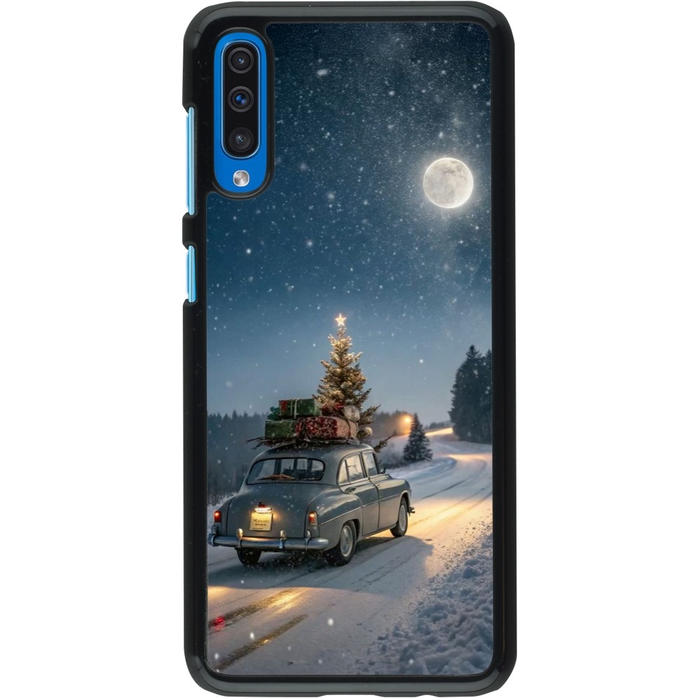 Coque Samsung Galaxy A50 - Christmas 25 Car with Tree Xmas