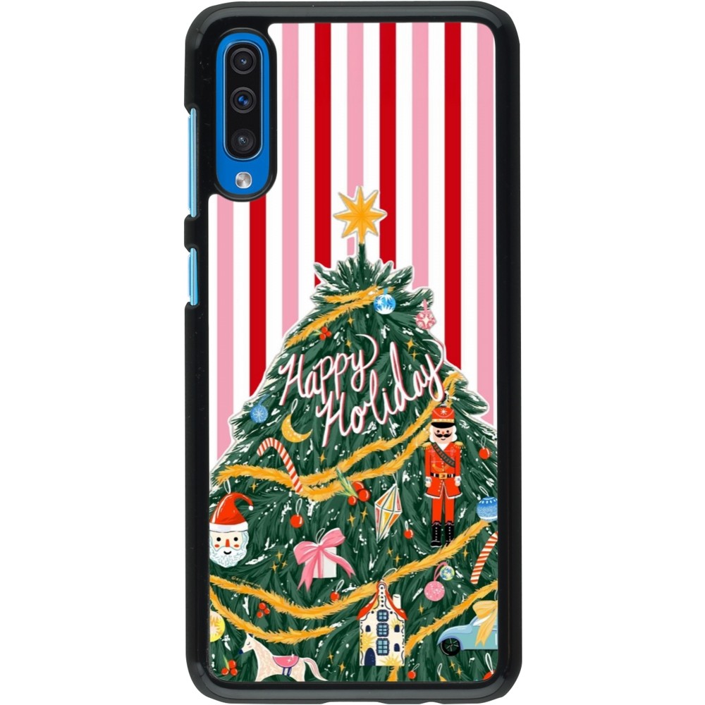 Coque Samsung Galaxy A50 - Christmas 25 Happy Holiday