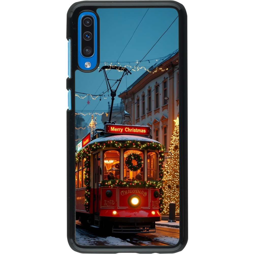 Coque Samsung Galaxy A50 - Christmas 25 Xmas Train