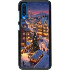 Coque Samsung Galaxy A50 - Christmas 25 Xmas Village