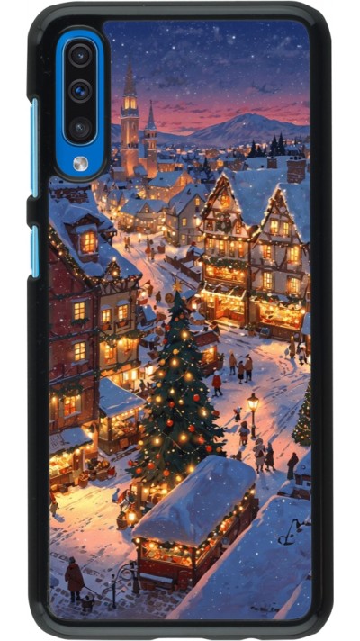 Coque Samsung Galaxy A50 - Christmas 25 Xmas Village