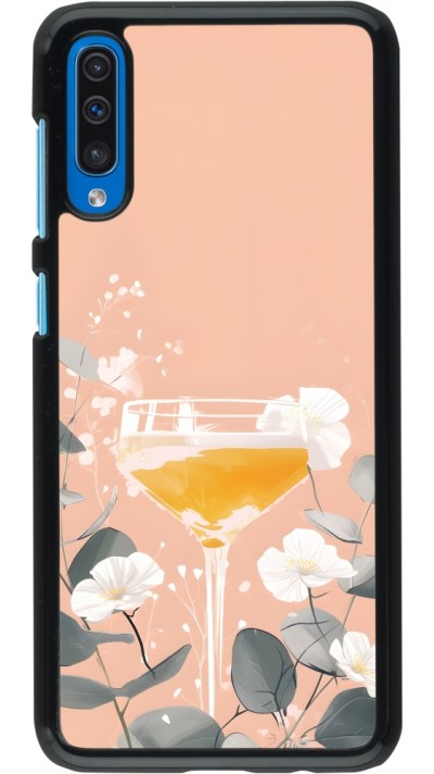 Samsung Galaxy A50 Case Hülle - Cocktail Flowers