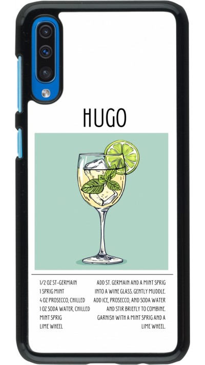 Samsung Galaxy A50 Case Hülle - Cocktail Rezept Hugo