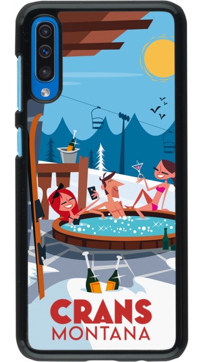 Coque Samsung Galaxy A50 - Crans-Montana Mountain Jacuzzi