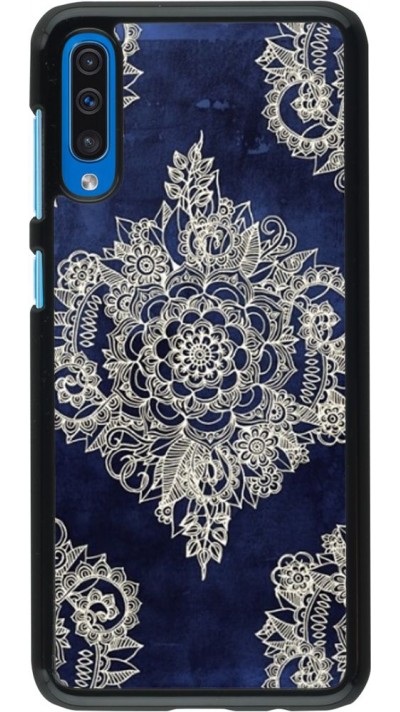 Coque Samsung Galaxy A50 - Cream Flower Moroccan