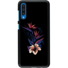 Coque Samsung Galaxy A50 - Dark Flowers