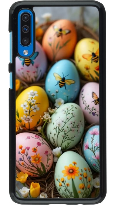 Coque Samsung Galaxy A50 - Easter 2026 Eggs with bees