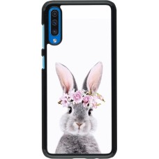 Samsung Galaxy A50 Case Hülle - Easter 2023 flower bunny