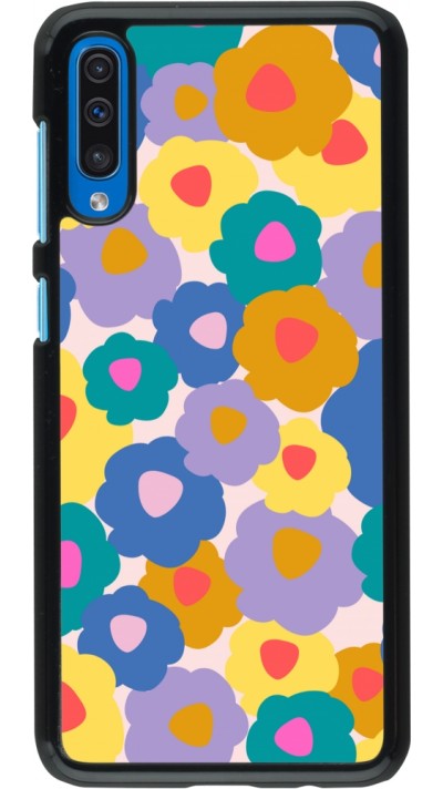 Samsung Galaxy A50 Case Hülle - Easter 2024 flower power