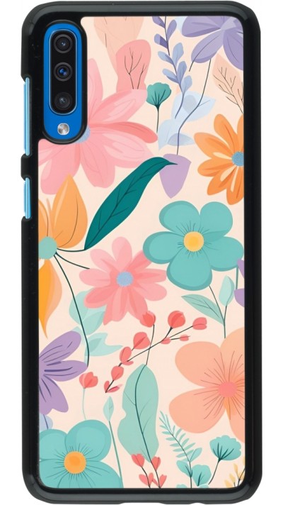 Samsung Galaxy A50 Case Hülle - Easter 2024 spring flowers