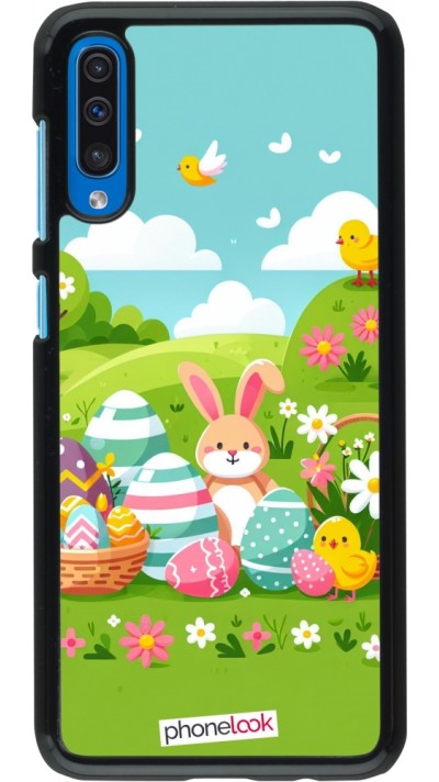 Samsung Galaxy A50 Case Hülle - Ostern 2025 Gruen