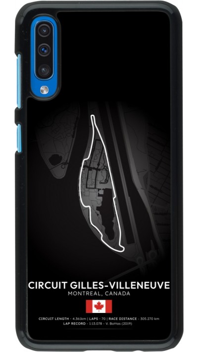 Samsung Galaxy A50 Case Hülle - F1 Track 2025 Canada