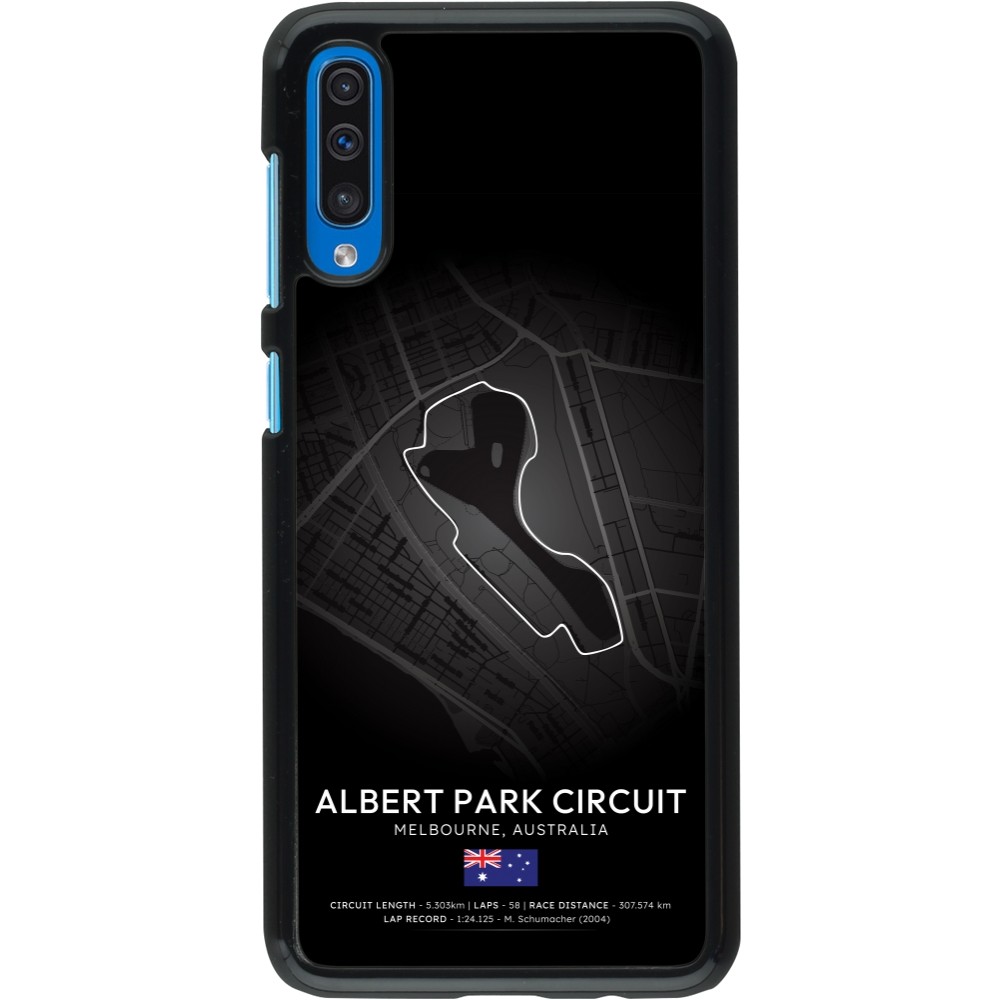 Samsung Galaxy A50 Case Hülle - F1 Track 2025 Melbourne