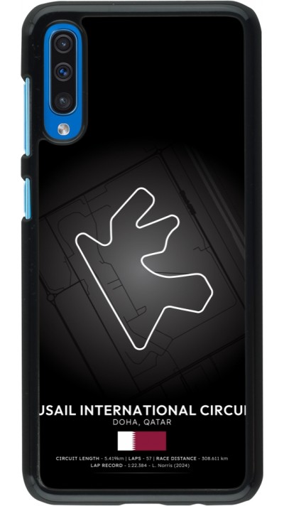 Samsung Galaxy A50 Case Hülle - F1 Track 2025 Qatar