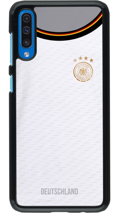 Samsung Galaxy A50 Case Hülle - Deutschland 2022 personalisierbares Fußballtrikot