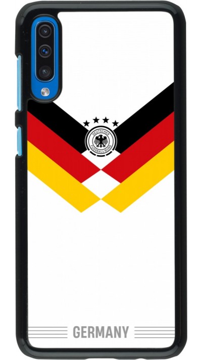 Samsung Galaxy A50 Case Hülle - Deutschland 2026 personalisierbares Fussballtrikot