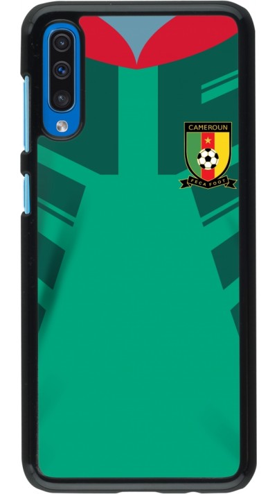 Coque Samsung Galaxy A50 - Maillot de football Cameroun 2022 personnalisable