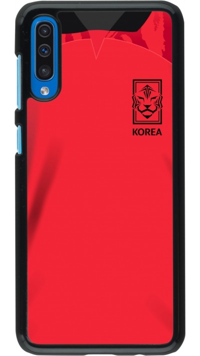 Coque Samsung Galaxy A50 - Maillot de football Corée du Sud 2022 personnalisable