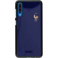 Coque Samsung Galaxy A50 - Maillot de football France 2022 personnalisable
