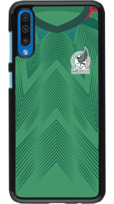 Samsung Galaxy A50 Case Hülle - Mexiko 2022 personalisierbares Fussballtrikot