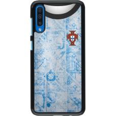 Samsung Galaxy A50 Case Hülle - Portugal Away personalisierbares Fussballtrikot
