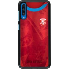 Samsung Galaxy A50 Case Hülle - Tschechische Republik personalisierbares Fussballtrikot