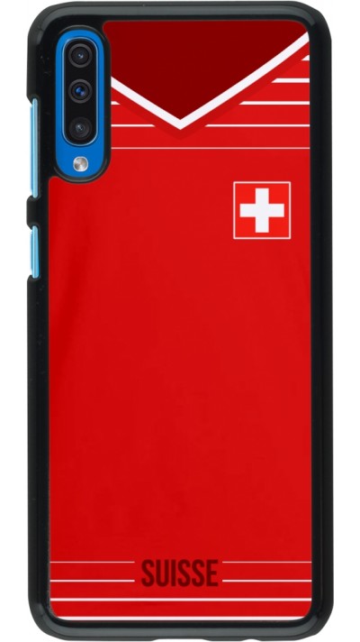 Hülle Samsung Galaxy A50 - Football shirt Switzerland 2022