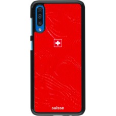 Coque Samsung Galaxy A50 - Maillot de football Suisse 2026 personnalisable