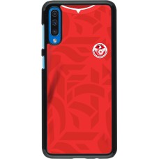 Samsung Galaxy A50 Case Hülle - Tunesien 2022 personalisierbares Fussballtrikot