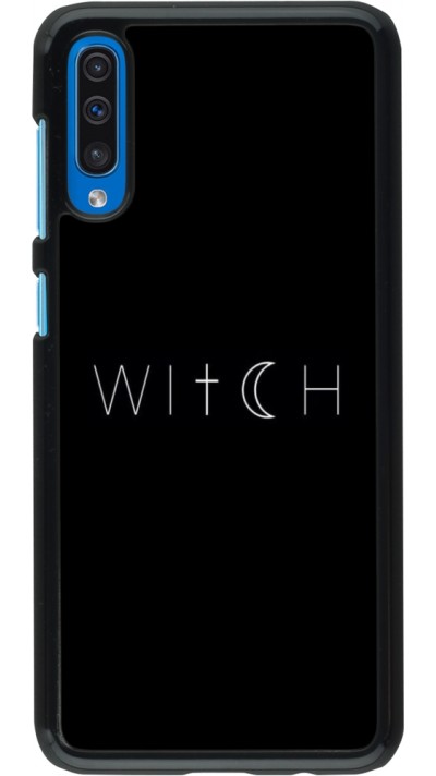 Samsung Galaxy A50 Case Hülle - Halloween 22 witch word