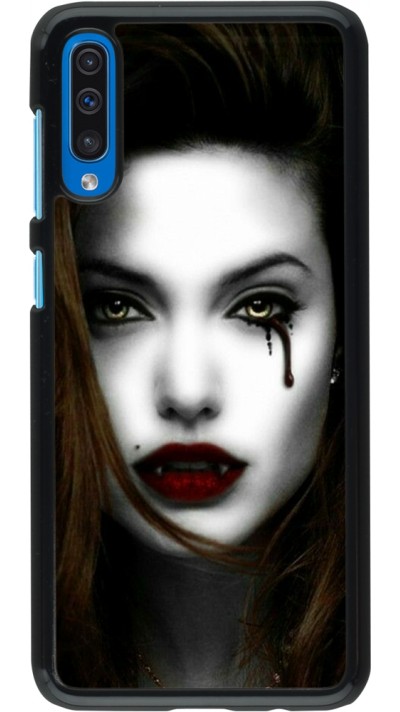 Samsung Galaxy A50 Case Hülle - Halloween 2023 gothic vampire