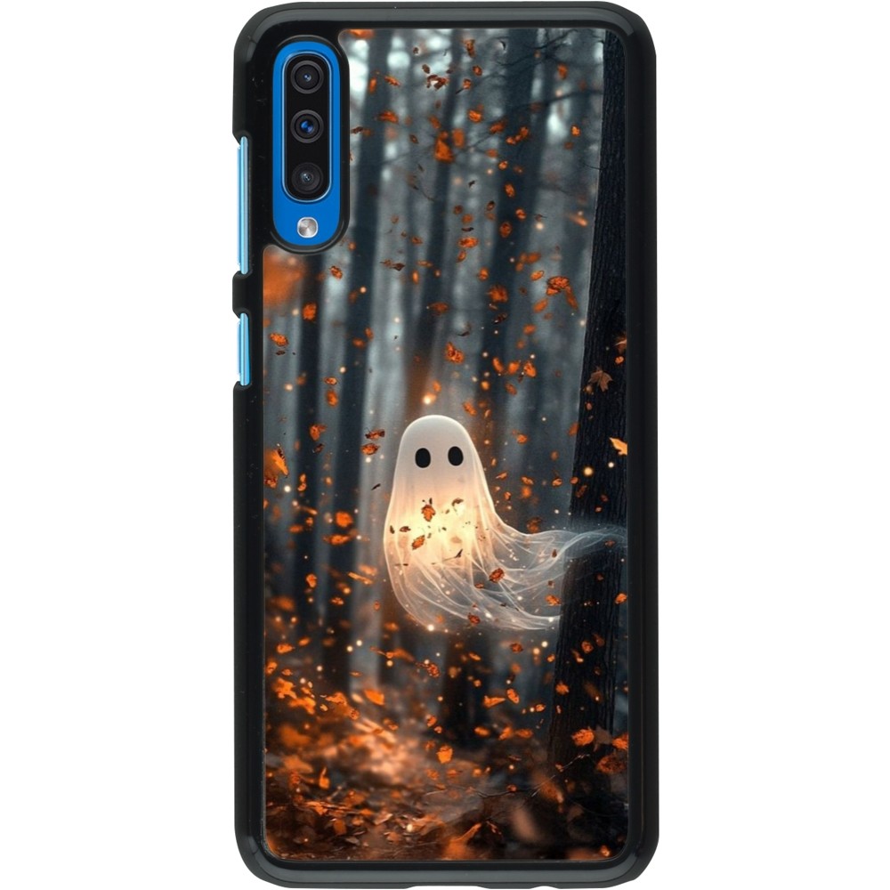 Coque Samsung Galaxy A50 - Halloween 2025 Ghost in the forest