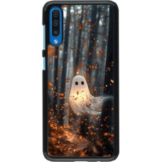 Coque Samsung Galaxy A50 - Halloween 2025 Ghost in the forest