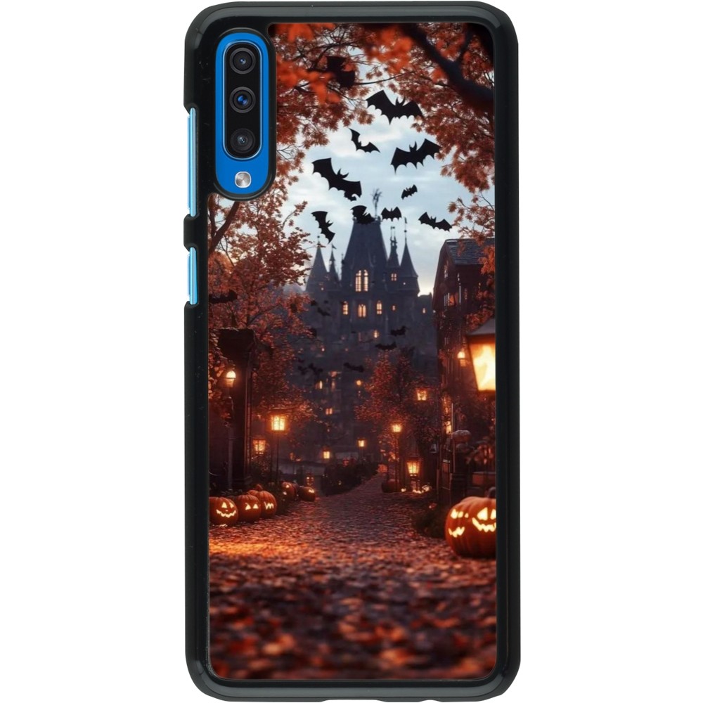 Coque Samsung Galaxy A50 - Halloween 2025 Haunted house