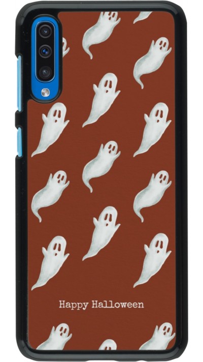 Coque Samsung Galaxy A50 - Halloween 2025 Pattern of ghosts