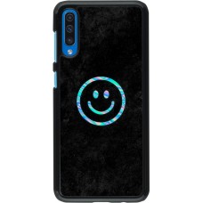 Samsung Galaxy A50 Case Hülle - Happy smiley irisirt