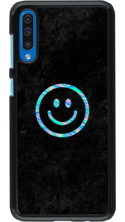 Coque Samsung Galaxy A50 - Happy smiley irisé
