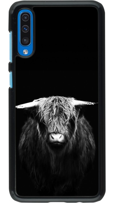 Coque Samsung Galaxy A50 - Highland calf black
