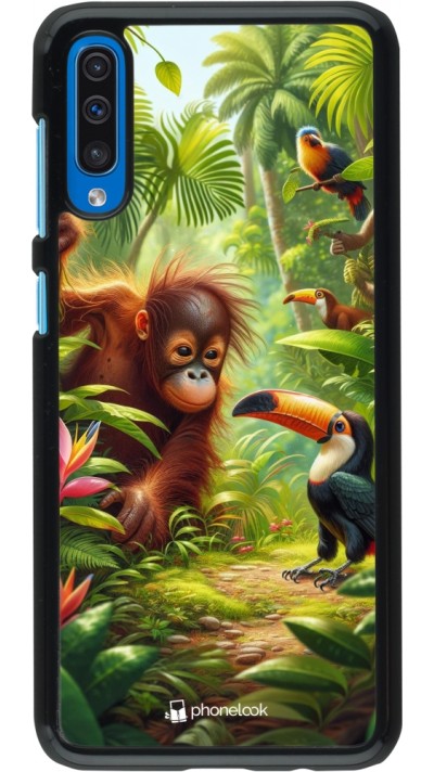 Coque Samsung Galaxy A50 - Jungle Tropicale Tayrona