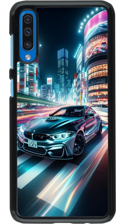 Samsung Galaxy A50 Case Hülle - BMW M4 Tokio Nacht