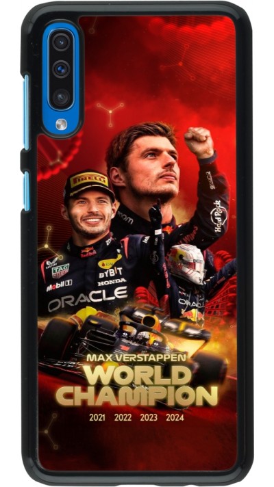 Coque Samsung Galaxy A50 - Max Verstappen Champion 2023