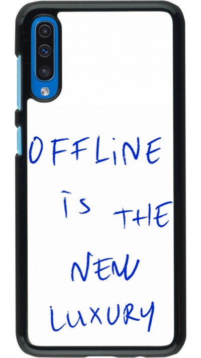 Samsung Galaxy A50 Case Hülle - Offline is the new luxury