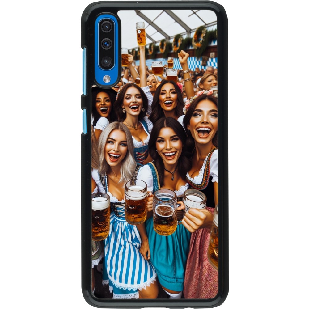 Samsung Galaxy A50 Case Hülle - Oktoberfest Frauen