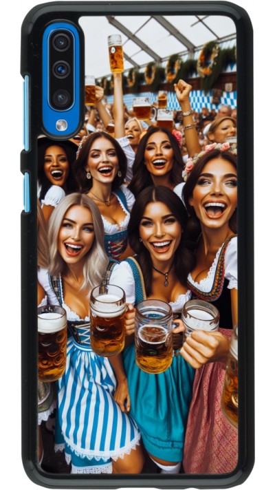 Samsung Galaxy A50 Case Hülle - Oktoberfest Frauen