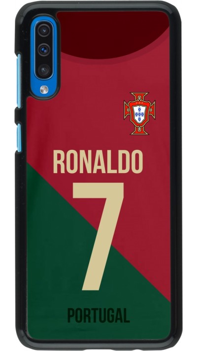 Coque Samsung Galaxy A50 - Football shirt Ronaldo Portugal