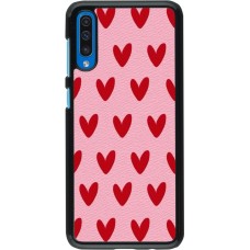 Samsung Galaxy A50 Case Hülle - Saint Valentines Day 26 Pattern heart